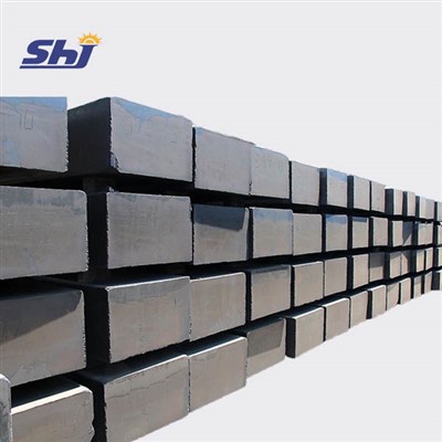 मध्यम अनाज कृत्रिम ग्रेफाइट ब्लॉक